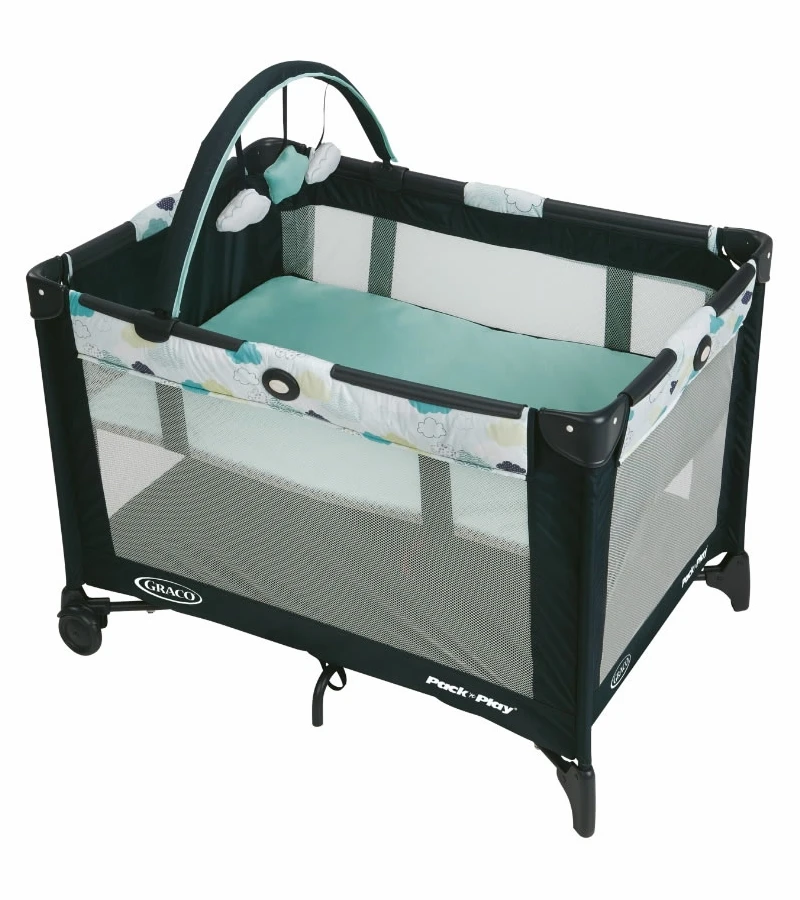 Graco Pack 'n Play Playard With Automatic Folding Feet - Stratus 3 Graco Pack 'n Play Playard With Automatic Folding Feet - Stratus