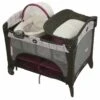 Graco Pack 'n Play Playard With Newborn Napper Station DLX - Nyssa -Stroller Promotion Store graco pack n play playard with newborn napper station dlx nyssa 219