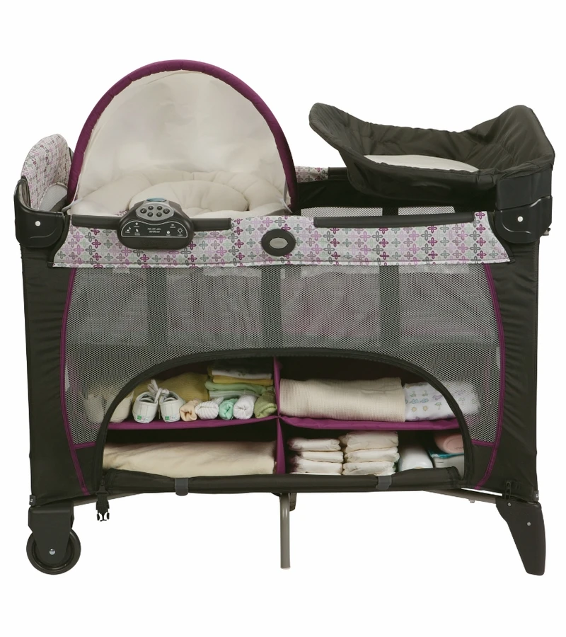 Graco Pack 'n Play Playard With Newborn Napper Station DLX - Nyssa 5 Graco Pack 'n Play Playard With Newborn Napper Station DLX - Nyssa - Image 3