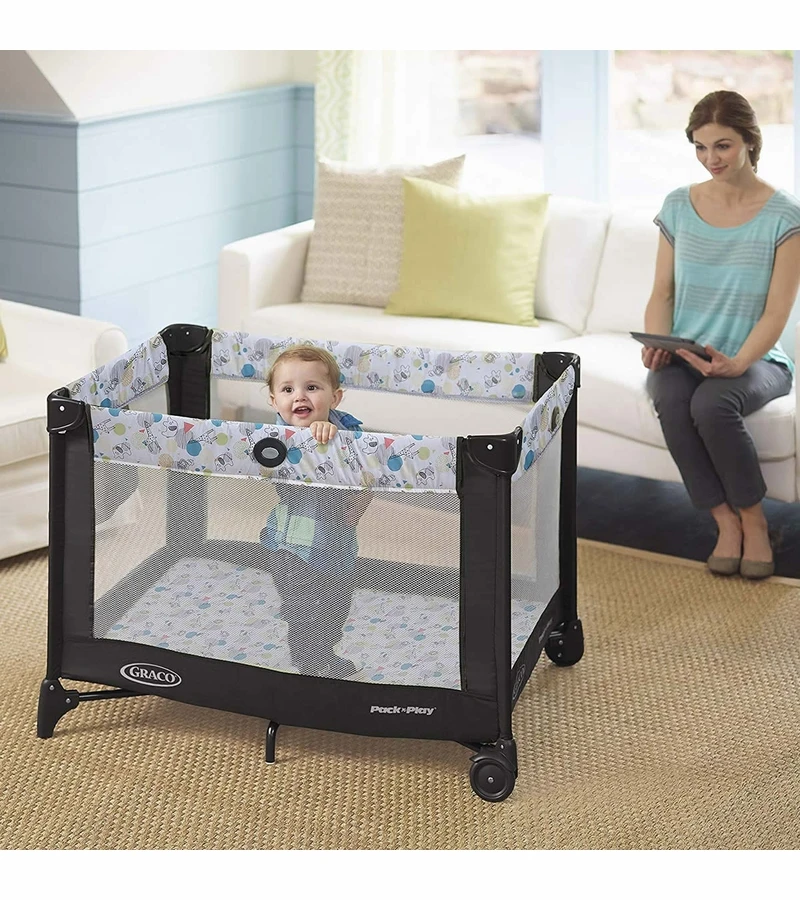Graco Pack 'n Play Portable Playard - Carnival 5 Graco Pack 'n Play Portable Playard - Carnival - Image 3