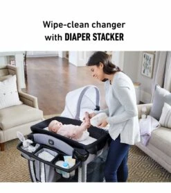 Graco Pack 'n Play Rock 'n Grow Playard - Ripley 13 Graco Pack 'n Play Rock 'n Grow Playard - Ripley -Stroller Promotion Store graco pack n play rock n grow playard ripley 151