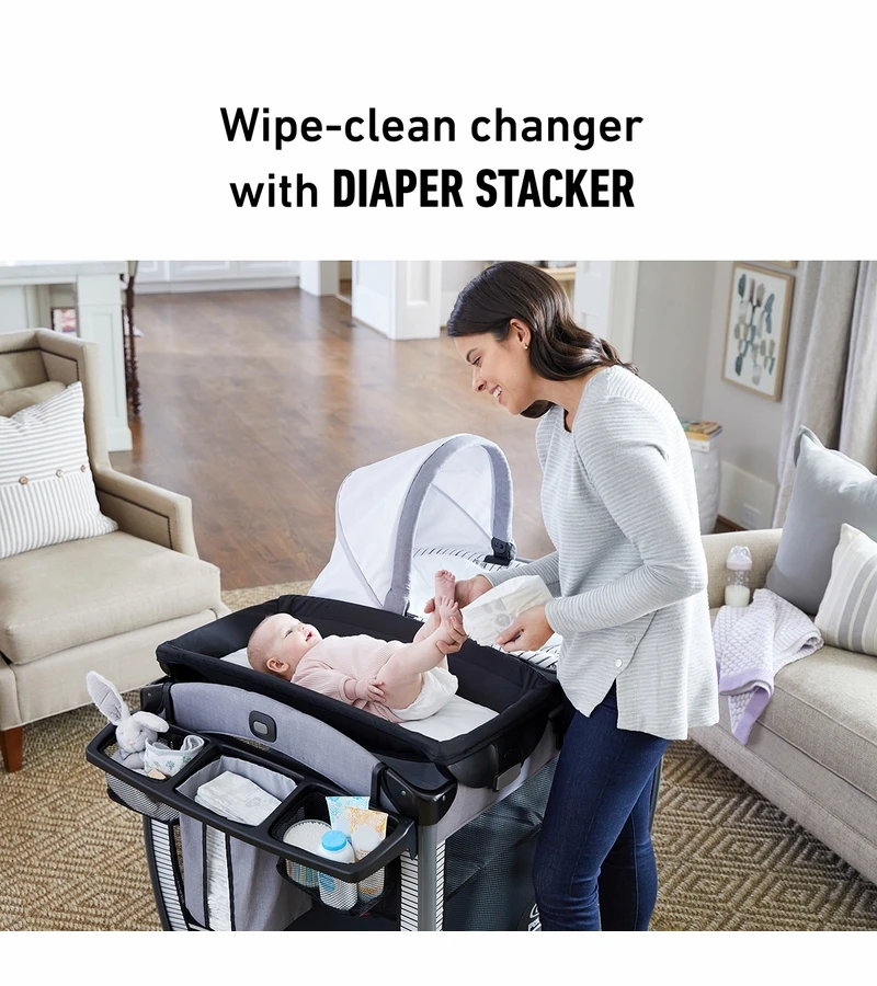 Graco Pack 'n Play Rock 'n Grow Playard - Ripley 8 Graco Pack 'n Play Rock 'n Grow Playard - Ripley - Image 6