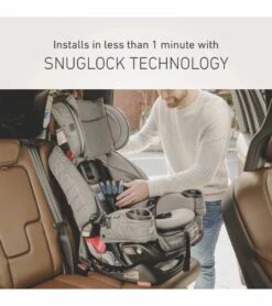 Graco Premier 4Ever DLX Extend2Fit SnugLock 4-in-1 Car Seat With Anti-Rebound Bar - Midtown -Stroller Promotion Store graco premier 4ever dlx extend2fit snuglock 4 in 1 car seat with anti rebound bar midtown 178
