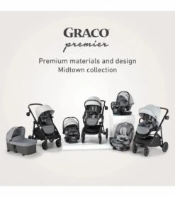 Graco Premier Modes Nest2Grow 4-in-1 Stroller - Midtown 15 Graco Premier Modes Nest2Grow 4-in-1 Stroller - Midtown -Stroller Promotion Store graco premier modes nest2grow 4 in 1 stroller midtown 143