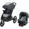 Graco Relay Click Connect Travel System - Glacier