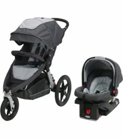 Graco Relay Click Connect Travel System - Glacier