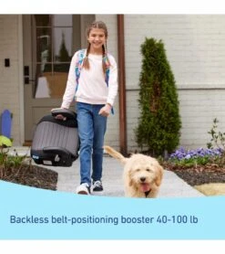 Graco TurboBooster 2.0 Backless Booster Car Seat - Denton -Stroller Promotion Store graco turbobooster 2 0 backless booster car seat denton 8