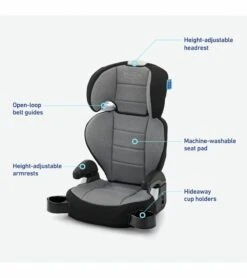 Graco TurboBooster 2.0 Highback Booster Car Seat - Declan 9 Graco TurboBooster 2.0 Highback Booster Car Seat - Declan -Stroller Promotion Store graco turbobooster 2 0 highback booster car seat declan 7
