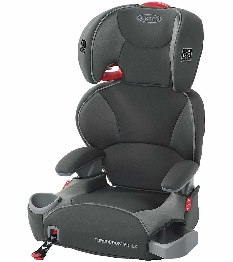 Graco TurboBooster LX Highback Belt Positioning Booster Car Seat - Cutler 3 Graco TurboBooster LX Highback Belt Positioning Booster Car Seat - Cutler