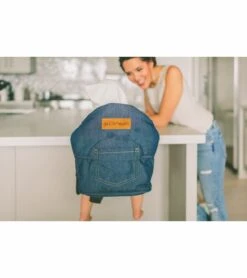 Guzzie+Guss Perch Hanging High Chair - Latte -Stroller Promotion Store guzzie guss perch hanging high chair aqua 155