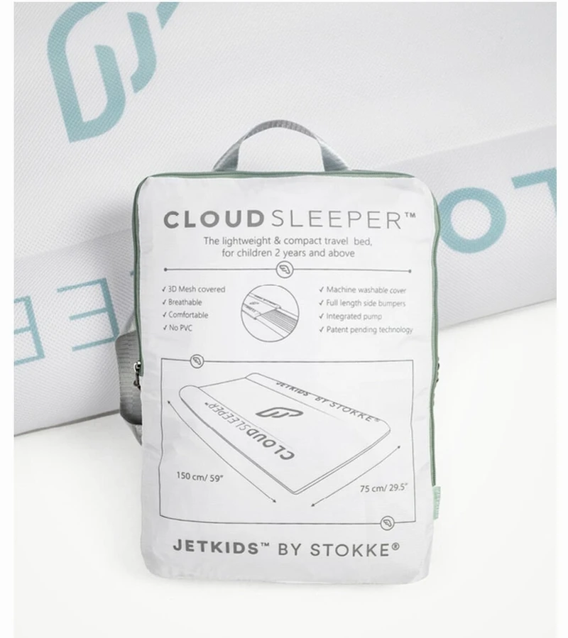 JetKids By Stokke BedBox V3 + CloudSleeper Inflatable Kids Bed Bundle - Lunar Eclipse 8 JetKids By Stokke BedBox V3 + CloudSleeper Inflatable Kids Bed Bundle - Lunar Eclipse - Image 6