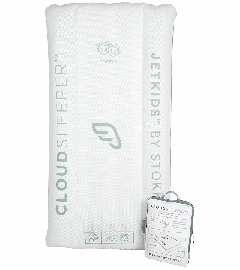 JetKids By Stokke CloudSleeper Inflatable Kids Bed - White 3 JetKids By Stokke CloudSleeper Inflatable Kids Bed - White