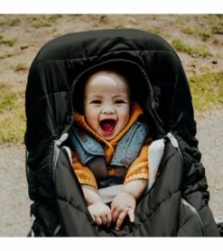 JJ Cole Car Seat Cover - Black -Stroller Promotion Store jj cole car seat cover heather gray 59