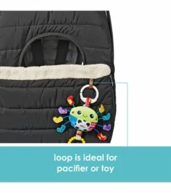 JJ Cole Car Seat Cover - Black -Stroller Promotion Store jj cole car seat cover heather gray 62