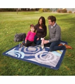 JJ Cole Outdoor Blanket, 5x7 - Blue Orbit 5 JJ Cole Outdoor Blanket, 5x7 - Blue Orbit -Stroller Promotion Store jj cole outdoor blanket 5x7 blue orbit 113