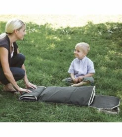 JJ Cole Outdoor Blanket In Grey Links -D -Stroller Promotion Store jj cole outdoor blanket in grey links d 102