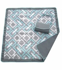 JJ Cole Outdoor Blanket In Grey Links -D