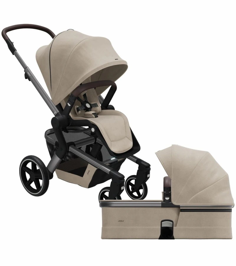 Joolz Hub+ Stroller & Bassinet Bundle - Timeless Taupe 3 Joolz Hub+ Stroller & Bassinet Bundle - Timeless Taupe