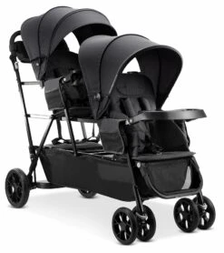 Joovy Big Caboose Triple Stroller - Jet