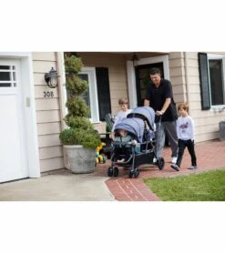Joovy Big Caboose Triple Stroller - Jet -Stroller Promotion Store joovy big caboose triple stroller jet 132