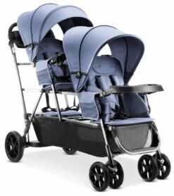 Joovy Big Caboose Triple Stroller - Slate