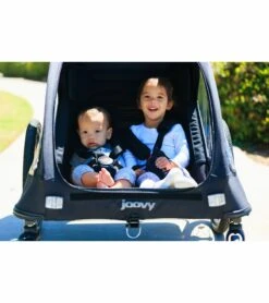 Joovy CocoonX2 Double Stroller And Bike Trailer - Black 15 Joovy CocoonX2 Double Stroller And Bike Trailer - Black -Stroller Promotion Store joovy cocoonx2 double stroller and bike trailer black 129