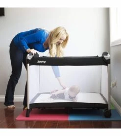 Joovy Room2 Playard- Black -Stroller Promotion Store joovy room2 playard black 102