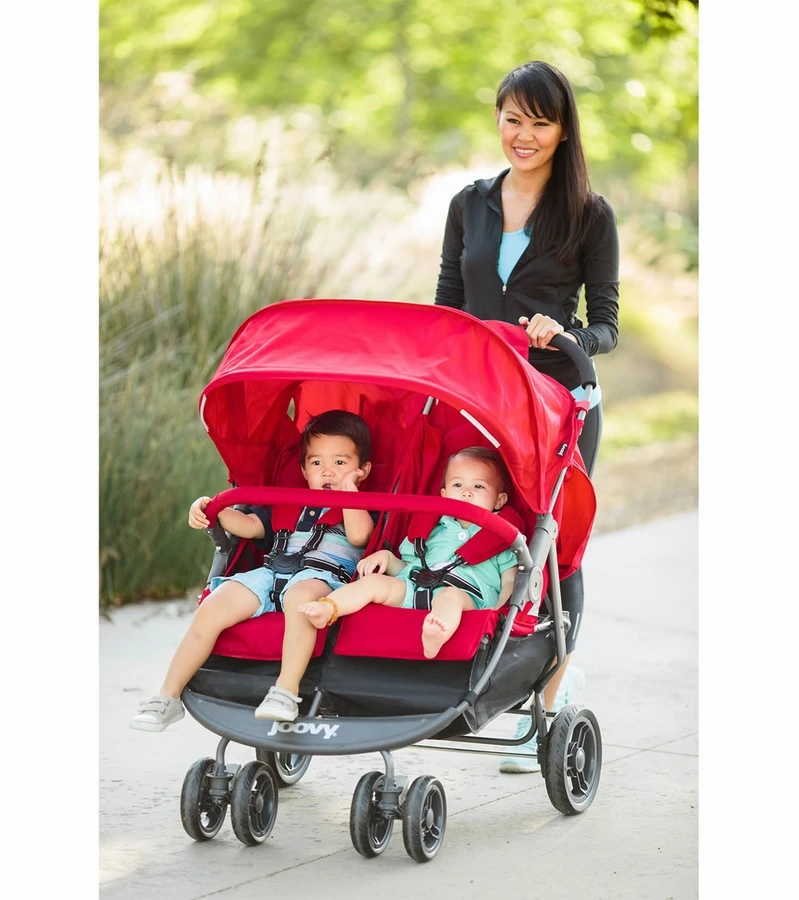 Joovy Scooter X2 Double Stroller - Black 6 Joovy Scooter X2 Double Stroller - Black - Image 4