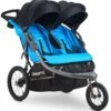 Joovy Zoom X2 Lightweight Jogging Side By Side Double Stroller - Glacier