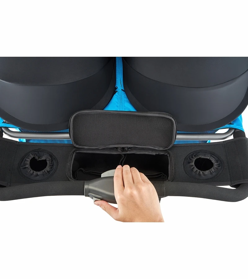 Joovy Zoom X2 Lightweight Jogging Side By Side Double Stroller - Glacier 8 Joovy Zoom X2 Lightweight Jogging Side By Side Double Stroller - Glacier - Image 6