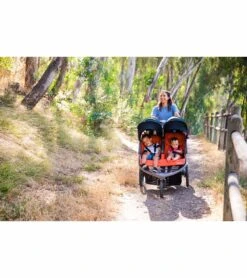 Joovy Zoom X2 Lightweight Jogging Side By Side Double Stroller - Paprika -Stroller Promotion Store joovy zoom x2 lightweight jogging side by side double stroller paprika 38