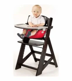 Keekaroo Height Right High Chair & Infant Insert - Espresso/Cherry -Stroller Promotion Store keekaroo height right high chair infant insert espresso cherry 167