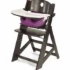 Keekaroo Height Right High Chair & Infant Insert - Espresso / Raspberry -Stroller Promotion Store keekaroo height right high chair infant insert espresso raspberry 136