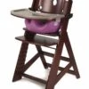 Keekaroo Height Right High Chair & Infant Insert - Mahogany / Raspberry 1 Keekaroo Height Right High Chair & Infant Insert - Mahogany / Raspberry -Stroller Promotion Store keekaroo height right high chair infant insert mahogany raspberry 136