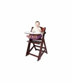 Keekaroo Height Right High Chair & Infant Insert - Mahogany / Raspberry -Stroller Promotion Store keekaroo height right high chair infant insert mahogany raspberry 138