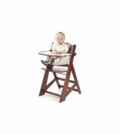 Keekaroo Height Right High Chair & Infant Insert - Mahogany / Vanilla -Stroller Promotion Store keekaroo height right high chair infant insert mahogany vanilla 139