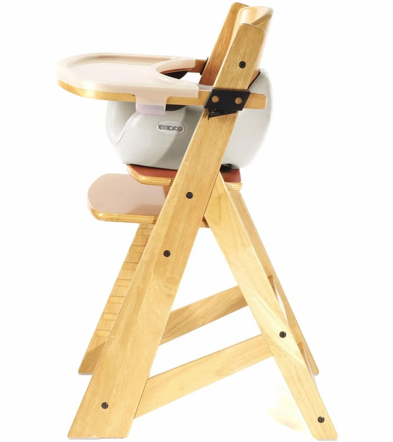 Keekaroo Height Right High Chair & Infant Insert - Natural / Vanilla 4 Keekaroo Height Right High Chair & Infant Insert - Natural / Vanilla - Image 2