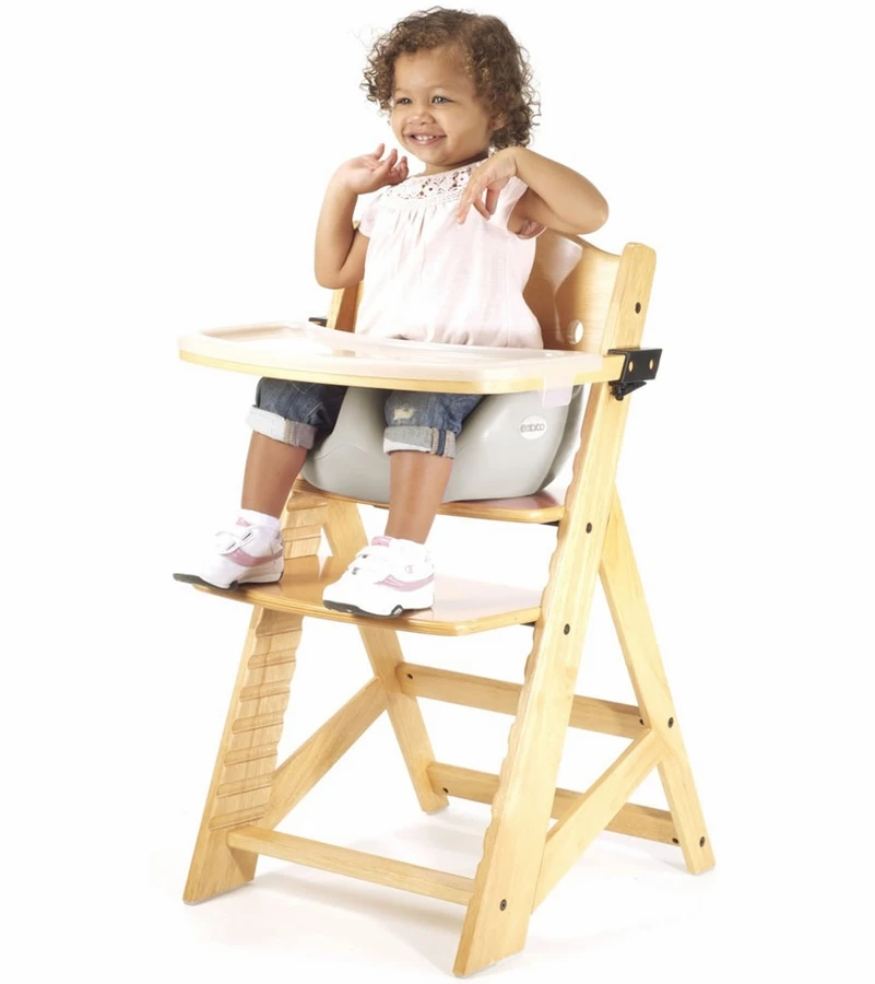 Keekaroo Height Right High Chair & Infant Insert - Natural / Vanilla 5 Keekaroo Height Right High Chair & Infant Insert - Natural / Vanilla - Image 3