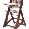 Keekaroo Height Right High Chair With Tray - Mahogany -Stroller Promotion Store keekaroo height right high chair with tray mahogany 119