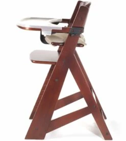 Keekaroo Height Right High Chair With Tray - Mahogany 7 Keekaroo Height Right High Chair With Tray - Mahogany -Stroller Promotion Store keekaroo height right high chair with tray mahogany 121