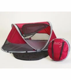KidCo PeaPod Travel Bed - Cranberry