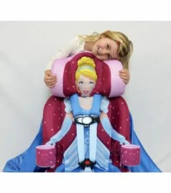 KidsEmbrace Harness Booster Car Seat - Cinderella -Stroller Promotion Store kidsembrace harness booster car seat cinderella 75