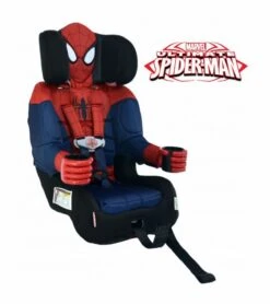 KidsEmbrace Harness Booster Car Seat - Ultimate Spider-Man, Black -Stroller Promotion Store kidsembrace harness booster car seat ultimate spider man black 64