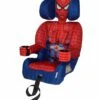 KidsEmbrace Harness Booster Car Seat - Ultimate Spider-Man, Blue -Stroller Promotion Store kidsembrace harness booster car seat ultimate spider man blue 34