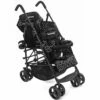 Kinderwagon HOP Tandem Double Umbrella Stroller In Black -Stroller Promotion Store kinderwagon hop tandem double umbrella stroller in black 194