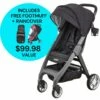Larktale Chit Chat Compact Stroller Winter Bundle - Mornington Grey / Black -Stroller Promotion Store larktale chit chat compact stroller winter bundle mornington grey black 77