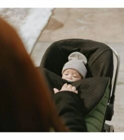 Little Unicorn Infant Car Seat Footmuff - Dark Green -Stroller Promotion Store little unicorn infant car seat footmuff dark green 101