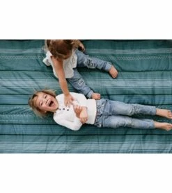 Little Unicorn Outdoor Blanket 5 X 10 - Shoreline Stripe -Stroller Promotion Store little unicorn outdoor blanket 5 x 10 shoreline stripe 122