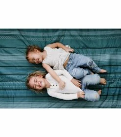 Little Unicorn Outdoor Blanket 5 X 7 - Shoreline Stripe -Stroller Promotion Store little unicorn outdoor blanket 5 x 7 shoreline stripe 142