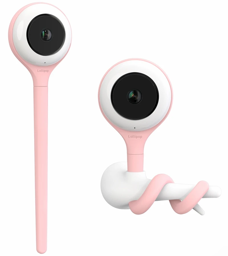 Lollipop Smart Baby Camera Monitor - Cotton Candy 3 Lollipop Smart Baby Camera Monitor - Cotton Candy